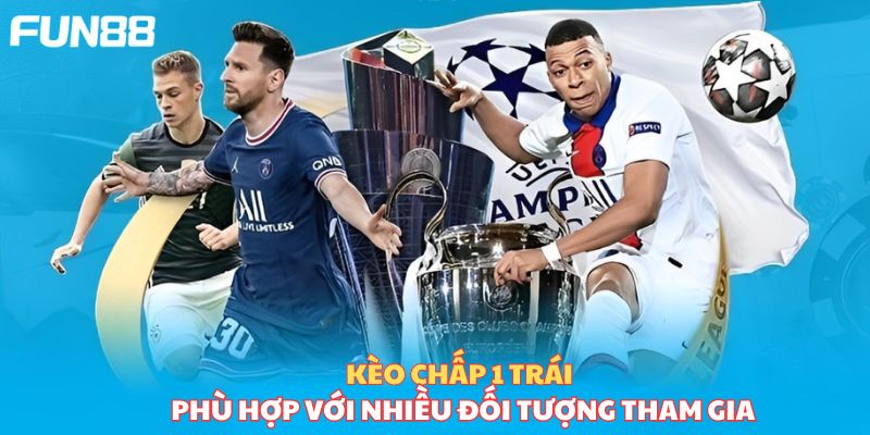 Kèo chấp 1 trái trong kèo châu Á