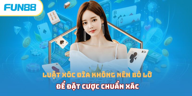Luật chơi xóc đĩa online